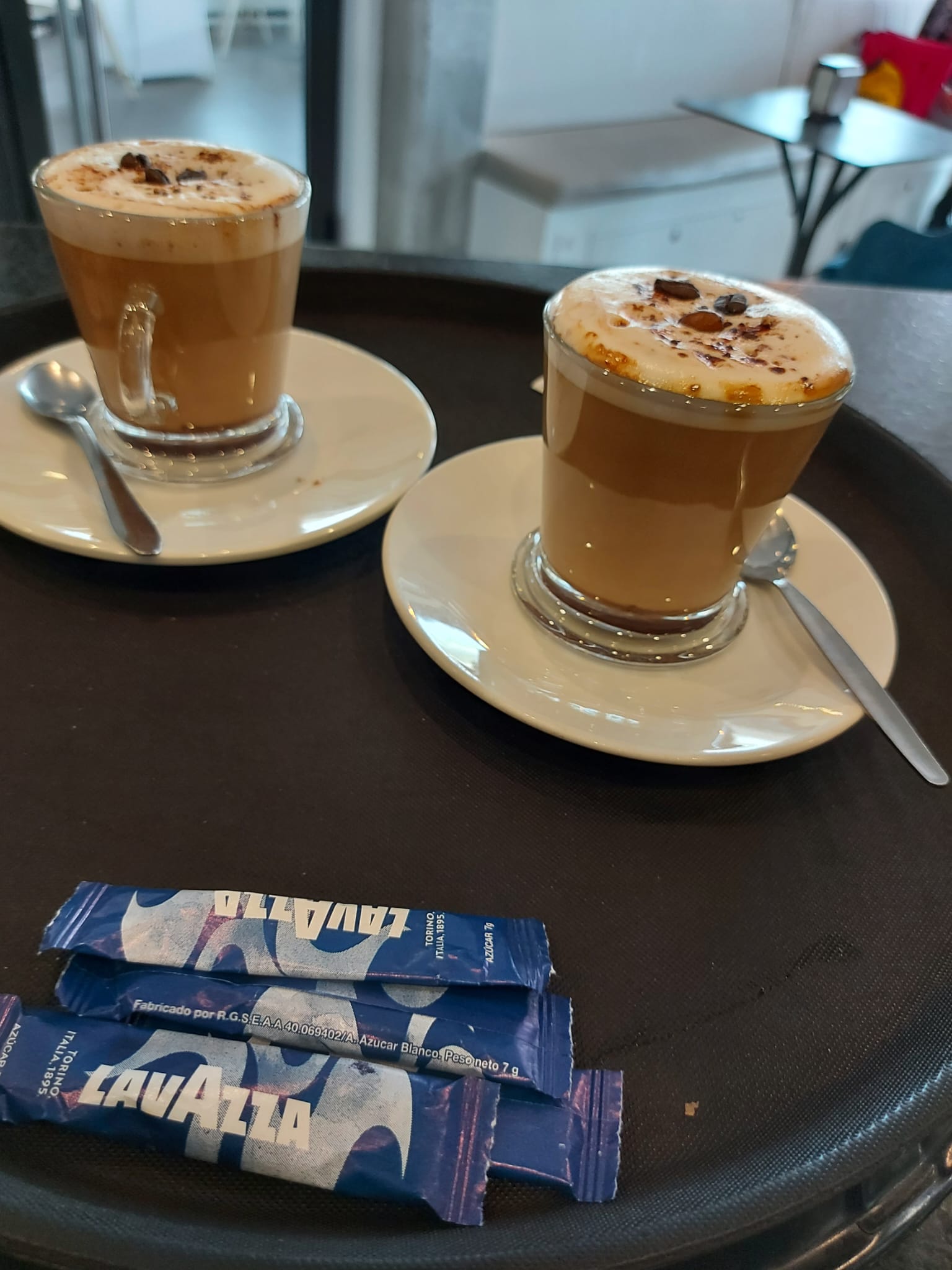 Café preparado en Cafetería La Nueva